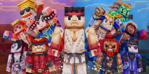 Beitragsbild des Blogbeitrags New Challengers Approach in the Minecraft World Warrior Skin Pack 