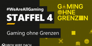 Beitragsbild des Blogbeitrags #WeAreAllGaming Staffel 4: Gaming ohne Grenzen testet Xbox-Games auf Barrierefreiheit