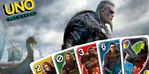 Beitragsbild des Blogbeitrags Kartenspielen wie die Wikinger im UNO® Valhalla-DLC, Ab sofort von Mattel und Ubisoft erhältlich 