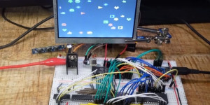 Beitragsbild des Blogbeitrags Experiment with 80s graphics using this breadboard setup