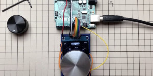 Beitragsbild des Blogbeitrags Take things up a notch by turning the humble OLED into a rotary dial