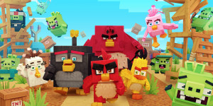 Beitragsbild des Blogbeitrags Launch into the Minecraft Angry Birds DLC Now in the Minecraft Marketplace