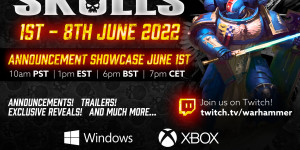 Beitragsbild des Blogbeitrags Warhammer Skulls Festival Returns June 1