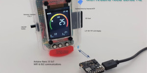 Beitragsbild des Blogbeitrags Remote indoor air quality monitoring with the Arduino Nicla Sense ME and Nano 33 IoT 