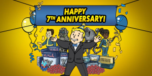 Beitragsbild des Blogbeitrags Fallout Shelter Turns 7 with Anniversary Giveaways and Sale 