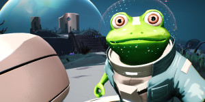 Beitragsbild des Blogbeitrags Frogs and Mechs Team up in Sci-Fi Roguelike Shoulders of Giants – Coming to Xbox 