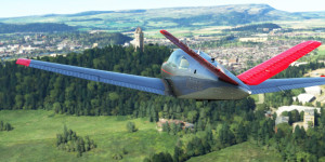 Beitragsbild des Blogbeitrags Microsoft Flight Simulator: Erlebe die neue Local Legend Beechcraft Bonanza V35 
