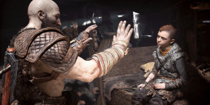 Beitragsbild des Blogbeitrags Spieleentwickler erklären, was die Kämpfe in God of War (2018) besonders macht
