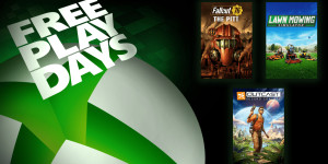 Beitragsbild des Blogbeitrags Free Play Days – Fallout 76, Outcast – Second Contact, and Lawn Mowing Simulator