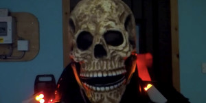 Beitragsbild des Blogbeitrags Arduino brings Ghost Rider costume to life