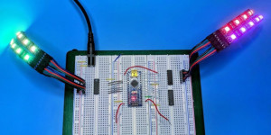 Beitragsbild des Blogbeitrags Control six separate RGB LED strips with a single Arduino Nano