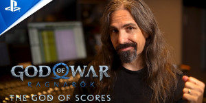 Beitragsbild des Blogbeitrags Hinter den Kulissen von God of War: Ragnarök – The God of Scores