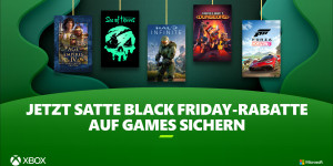 Beitragsbild des Blogbeitrags Black Friday und Cyber Monday Angebote: Rabatte auf Xbox Series S, Controller und über 900 Spiele