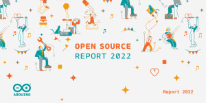 Beitragsbild des Blogbeitrags The 2022 Arduino Open Source Report is out 