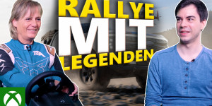 Beitragsbild des Blogbeitrags Forza Horizon 5 Rallye-Abenteuer: Die neuen Offroad-Pisten im Härtetest mit Jutta Kleinschmidt und den Pixelhelden 