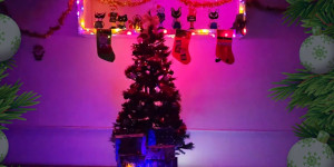 Beitragsbild des Blogbeitrags Syncing tunes to Christmas tree lights with the Arduino Opta