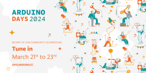 Beitragsbild des Blogbeitrags Arduino Days: Full schedule is online!