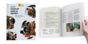 Beitragsbild des Blogbeitrags Arduino featured in the 2024 State of the Edge AI Report