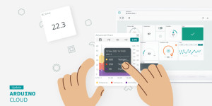 Beitragsbild des Blogbeitrags 4 new IoT monitoring dashboard updates on Arduino Cloud 