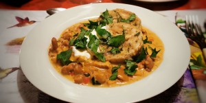 Beitragsbild des Blogbeitrags Eierschwammerlgulasch