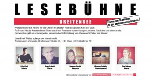 Beitragsbild des Blogbeitrags Einladung zur Lesebühne 