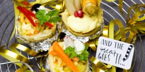 Beitragsbild des Blogbeitrags blätterteig-cupcakes süß + pikant von gastprinzessin bernadette
