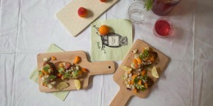 Beitragsbild des Blogbeitrags buttermilch-marillen-ceviche 