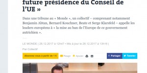 Beitragsbild des Blogbeitrags Boykottaufruf gegen die “Erben des Nationalsozialismus” – Vollständiger Text