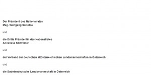 Beitragsbild des Blogbeitrags Schon wieder merkwürdige Gäste im Parlament