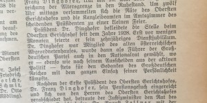 Beitragsbild des Blogbeitrags Franz Dinghofer auf Wikipedia: Eine interessante Bearbeitungsgeschichte