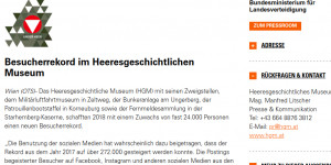 Beitragsbild des Blogbeitrags Zahlen lügen nicht? Oder: das Heeresgeschichtliche Museum in der Wikipedia