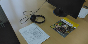 Beitragsbild des Blogbeitrags Deutsch-Unterrichten im AMS-Kurs: Auf Messers Schneide mit dem Virus
