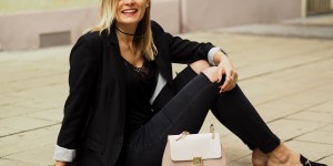 Beitragsbild des Blogbeitrags Outfit – Warum Looks in Schwarz einfach immer funktionieren