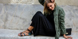 Beitragsbild des Blogbeitrags Outfit – Parka, Culotte und das tolle am Bloggen
