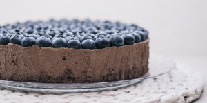 Beitragsbild des Blogbeitrags Cook – Schokoladen Mousse Torte mit Heidelbeeren 