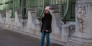 Beitragsbild des Blogbeitrags Outfit | Jeans mit Fake Fur Jacke & Dr. Martens 