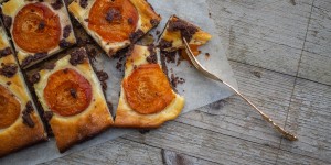 Beitragsbild des Blogbeitrags Rezept | einfacher Marillen-Schoko-Streuselkuchen 