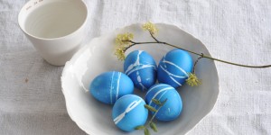 Beitragsbild des Blogbeitrags DIY_Ostereier in Shibori-technik