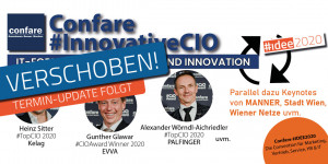 Beitragsbild des Blogbeitrags Confare Innovative CIO 2020 