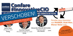 Beitragsbild des Blogbeitrags Confare Innovative CIO 2020