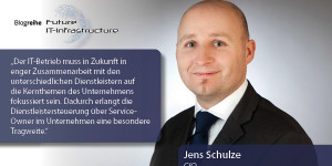 Beitragsbild des Blogbeitrags Automatisierung kennt keine Unternehmensgrenzen – UKF CIO Jens Schulze über die Zukunft der IT-Infrastruktur