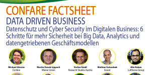 Beitragsbild des Blogbeitrags Datenschutz und Cyber Security im Digitalen Business – 6 Schritte für mehr Sicherheit bei Big Data, Analytics und datengetriebenen Geschäftsmodellen