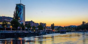 Beitragsbild des Blogbeitrags Den Donaukanal kulinarisch erkunden