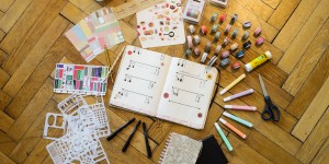 Beitragsbild des Blogbeitrags Wie gestalte ich mein erstes Bullet Journal?