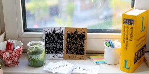 Beitragsbild des Blogbeitrags Sprachen lernen – von zu Hause aus