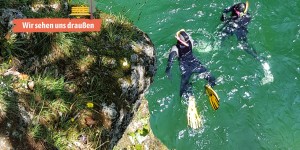 Beitragsbild des Blogbeitrags Tauchen in Österreich: von Wracks bis hin zu Unterwasserwäldern