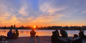 Beitragsbild des Blogbeitrags Wo man im Winter in Wien den Sonnenuntergang gut genießen kann