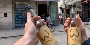 Beitragsbild des Blogbeitrags 8 Wiener Lokale für prickelnden Spritzer to go