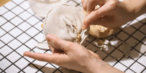 Beitragsbild des Blogbeitrags Vulva-Abdruck-Set zum selber gießen