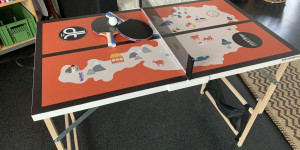 Beitragsbild des Blogbeitrags Gewinne einen 1000things Dishtennis-Tisch